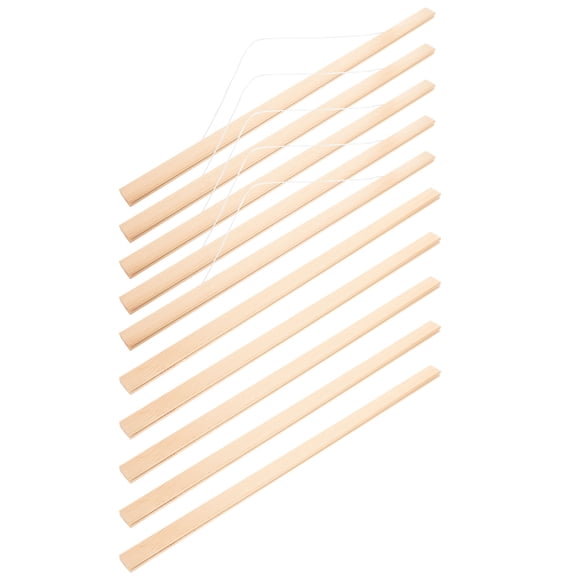 ELAYARD Gallery Wall Frames Wooden Scroll Hanging Rod Khaki 5Pcs