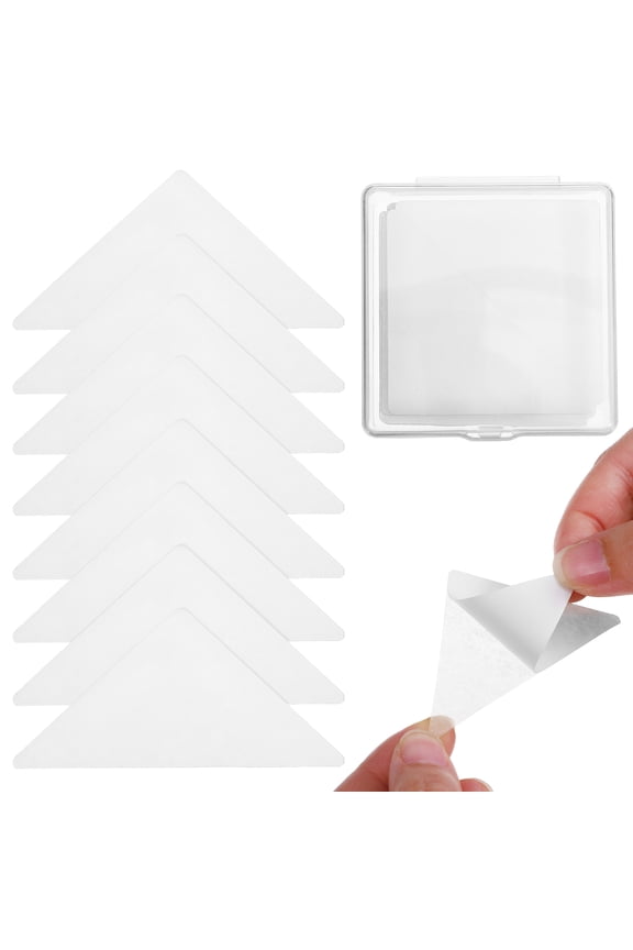 60 Pieces PVC Dress Shirt Collar Stays Anti-Curling Inserts for Mens Clothing Accessories