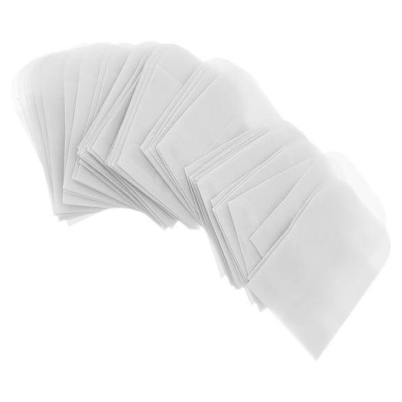 ELAYARD 60Pcs Treats Pouch Transparent Paper Envelopes for Home Organization Use