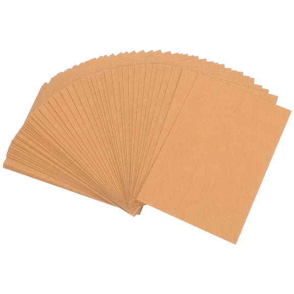 ELAYARD Khaki Cardstock Blank Cards Double Sided for Writing Versatile Use 60Pcs