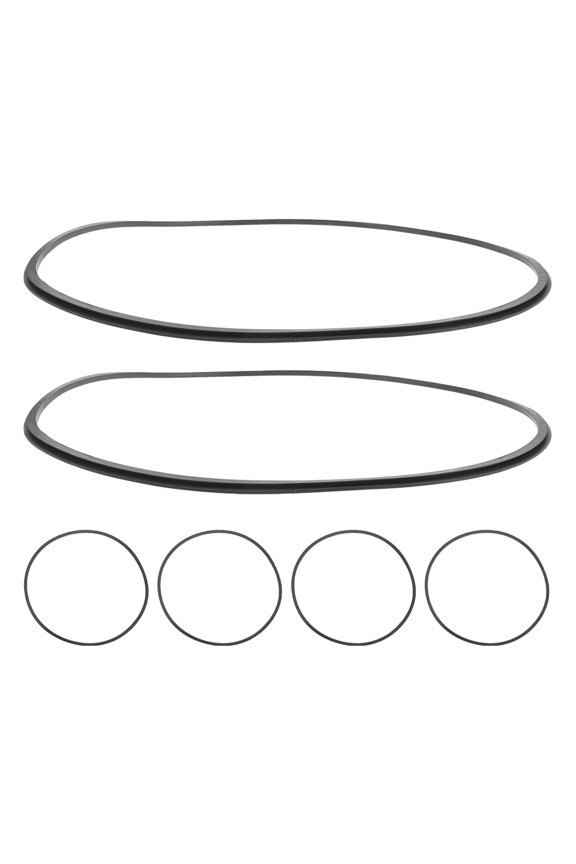 6-Pack Rubber Caps for Bar Stools - Bar Stool Accessories for Stability and Noise Dampening