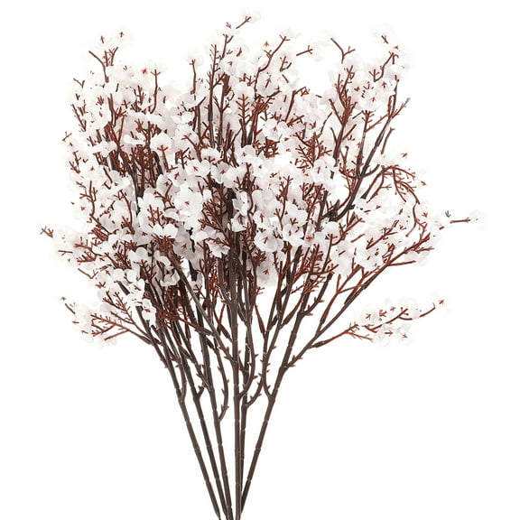 ELAYARD 6Pcs Lifelike Gypsophila Artificial Flowers for Home Office and Wedding Decor