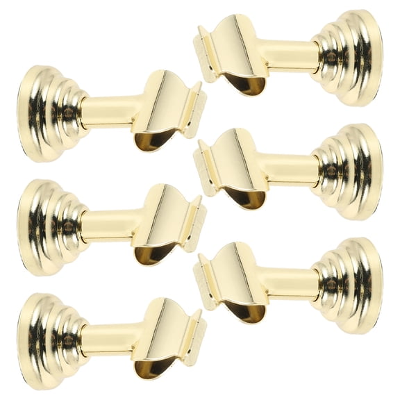 ELAYARD 6Pcs Elegant Metal Memo Clip Holder for Cafe Table Sign and Wedding Invitation Display