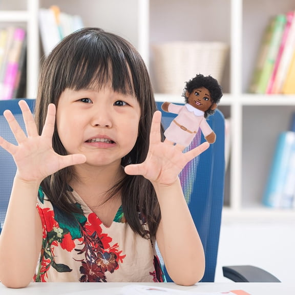 ELAYARD Cute Finger Puppets Assorted Color Plush for Creative Family Bonding and Education