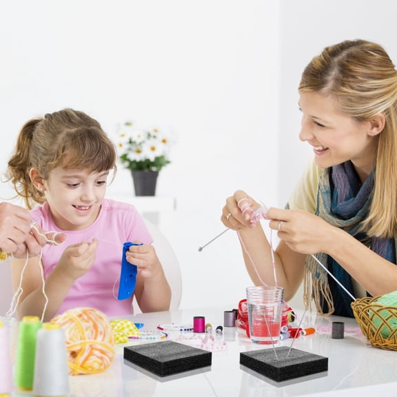 ELAYARD 6Pcs Large Felting Pad Needle Felting Mat Foam Cushion for Wool and Fabric Crafts