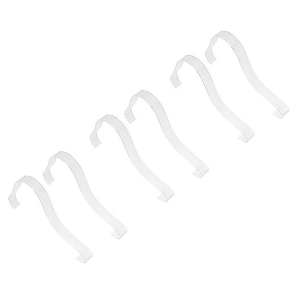 ELAYARD 6pcs Shoe Inner Support Sandal Holder Acrylic Shoes Display Rack Sandals Stand