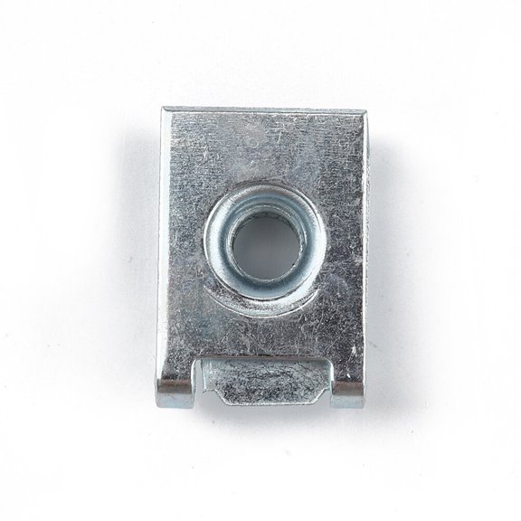 ELAYARD Motorcycle U Nut Fasteners Manganese Steel Silver High Strength Easy Install for Panel Bumper Door Dashboard 0.75in