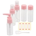 thumbnail image 1 of ELAYARD 7Pcs Plastic Refillable Travel Bottles Leakproof Toiletry Containers for Shampoo Lotion, 1 of 8