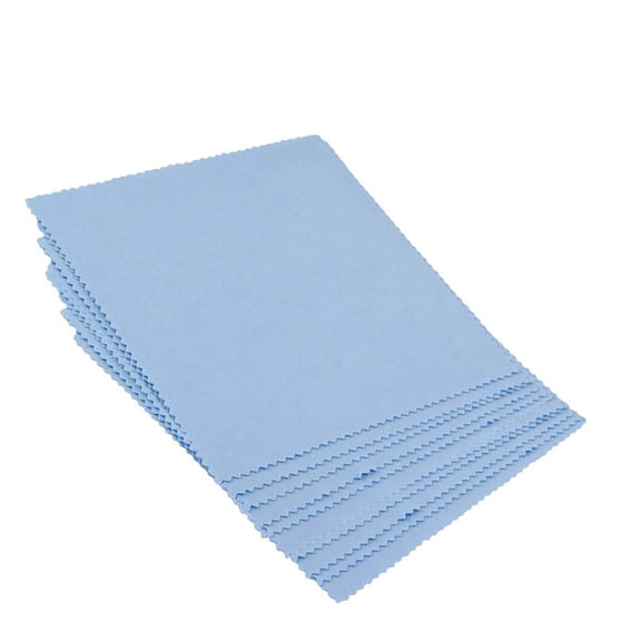 ELAYARD Microfiber Cleaning Cloth Blue for Smudge-Free Surfaces 80Pcs