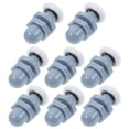 thumbnail image 1 of ELAYARD Set of 8 White Plastic Glass Door Rollers for Sliding Doors, and Easy to Install, 1 of 6