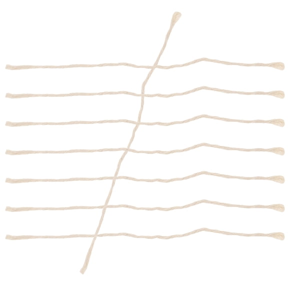 ELAYARD 8Pcs Portable Hemp Rope Oil Lamp Wicks Easy to Replace for Home