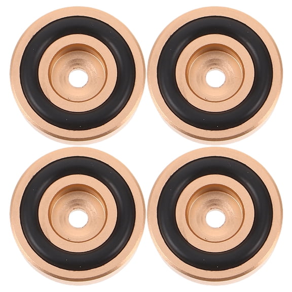 ELAYARD 8Pcs Screw Mount Cutting Board Riser Feet with Nonslip Rubber Bumpers for Home Kitchen Use