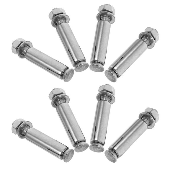 ELAYARD 8Pcs Stainless Steel Expansion Bolt Brackets for Versatile Heavy Duty Wall Mounting