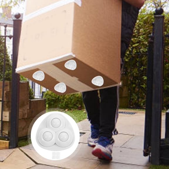 ELAYARD 8Pcs White Self Adhesive Caster Wheels for Furniture Trash Can Storage Boxes