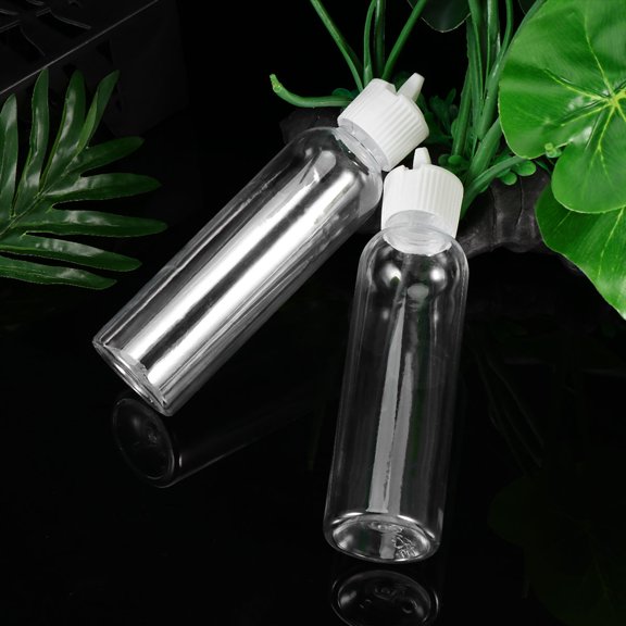 ELAYARD 8Pcs Subpackaging Bottle Plastic Empty Bottle For General Users White