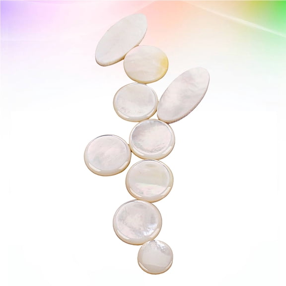 ELAYARD 9Pcs Set Saxophone Finger Button Synthetic Material for Saxophone Players