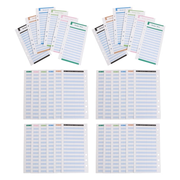 ELAYARD A6 Budget Refill Planner Paper for Monthly Expense Tracking and Bill Payment Organizer