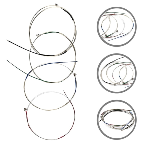 ELAYARD 1Set Strong Metal Viola with Standard Tension for Clear Sound