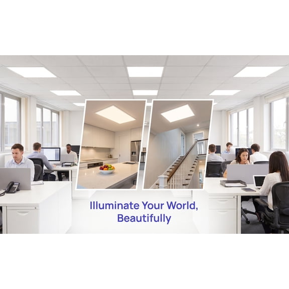 ELAYARD Light Diffuser Panel Acrylic White Glare-Free Stylish Home Upgrade