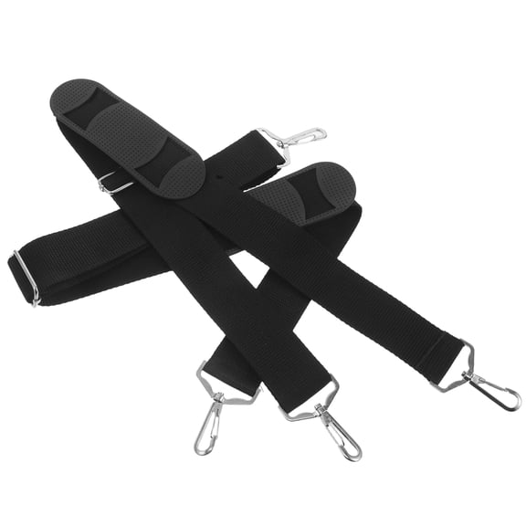 ELAYARD Adjustable Black Instrument Carrying Strap with Metal Buckle for Violin Case and Mandolin Bags
