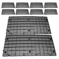thumbnail image 1 of ELAYARD 10Pcs Black Plastic Aquarium Grid Panel Adjustable Fish Tank Divider for Improved Water Circulation, 1 of 7
