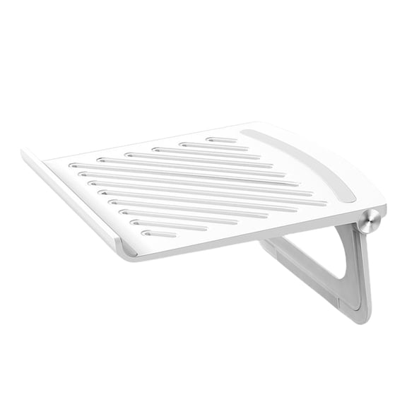 ELAYARD Foldable Desktop Riser White ABS Silicone Efficient Heat Dissipation for Storage Use