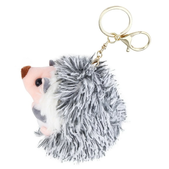ELAYARD 1Pc Hedgehog Keychain Plush Bag Hanging Pendant Cute Key Accessory for Decor