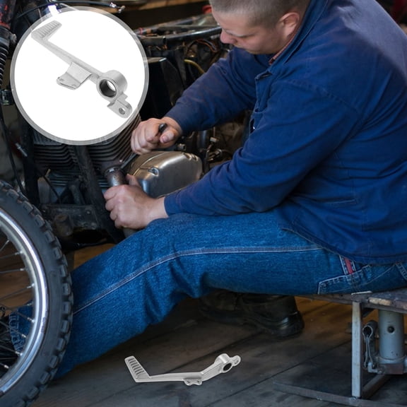 ELAYARD Motorcycle Rear Foot Brake Pedal Lever Alloy Upgrade with Quick and Easy Installation for Enhanced Performance
