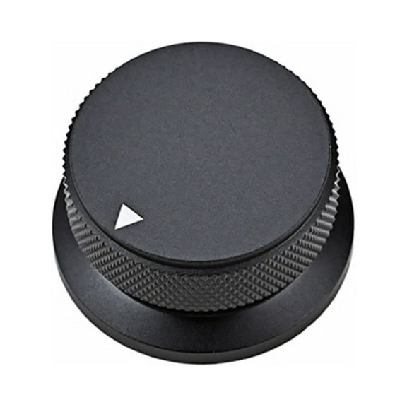 ELAYARD Lightweight Black Aluminum Guitar Potentiometer Knob for Volume and Tone Adjustment