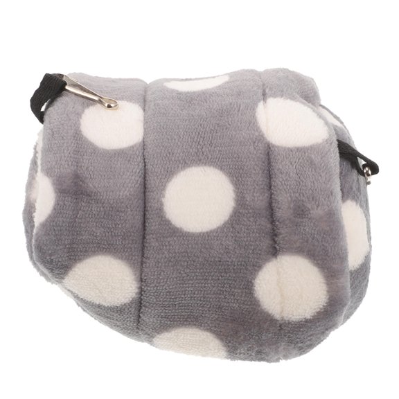 ELAYARD Animal Cave Pet Hut Warm Fleece Hammock with Practical Design for Parrot and Small Animals