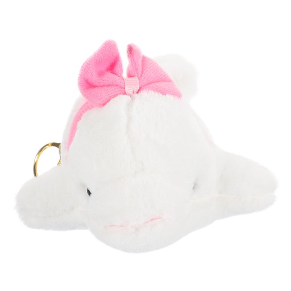 ELAYARD Animal Keychain Charm Plush Dolphin Pendant Multi Decorative Effect for Party 1Set