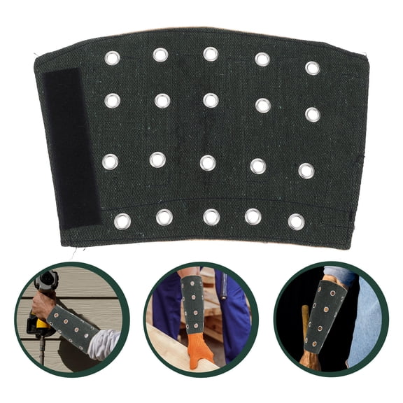 ELAYARD Universal Fit Black Wrist Sleeve for Workers with Anti Cut Resistant Protective Cover