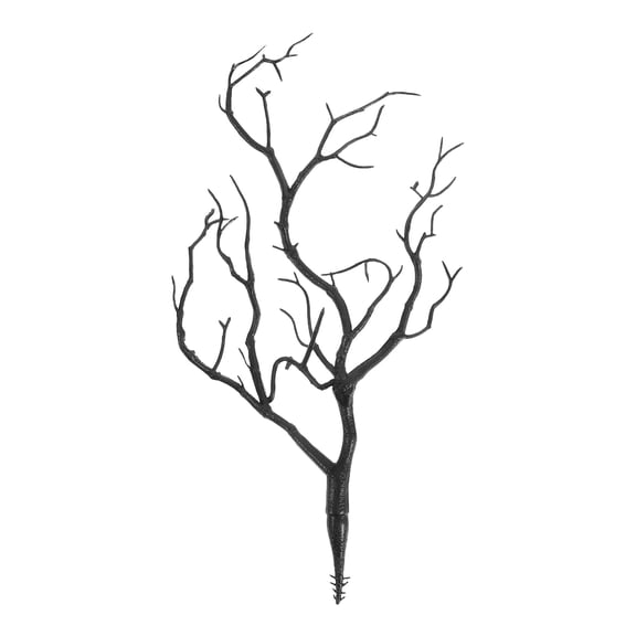 ELAYARD Artificial Antler Branches Black Plastic Decorative Tree Twigs Perfect for Vase Decor and Craft Use