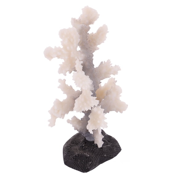 ELAYARD Realistic Grey Artificial Coral Tree Enhance Visual Appeal in Fresh and Salt Water Aquariums