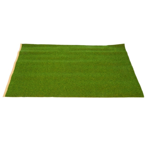 ELAYARD Light Green Nylon Artificial Grass Rug, 1 Sheet for Indoor and Outdoor Use, and Realistic