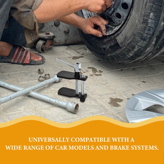 ELAYARD Auto Mechanic Brake Caliper Tool with Unique Design for Easy Disc Brake Pad Spreader Use