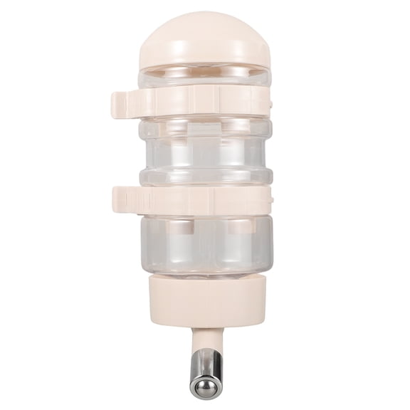 ELAYARD Hanging Dog Water Bottle Dispenser Stable Design Prevents Overflow