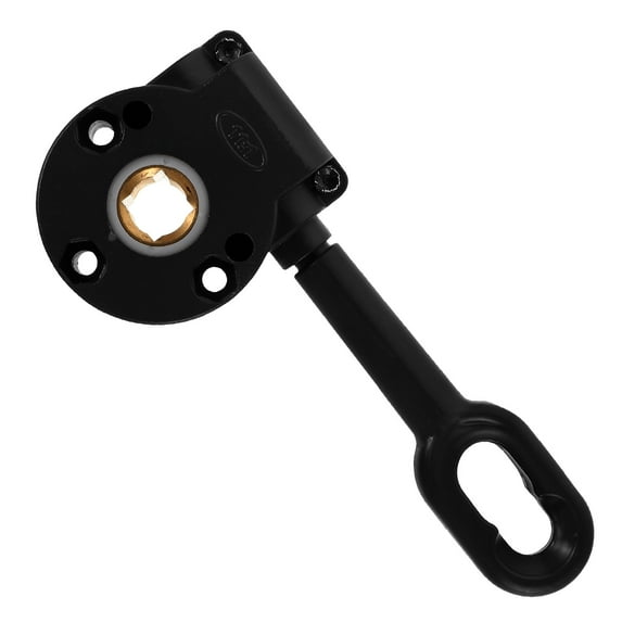 ELAYARD Weather Resistant Black Aluminum Awning Part for Patios and Balconies