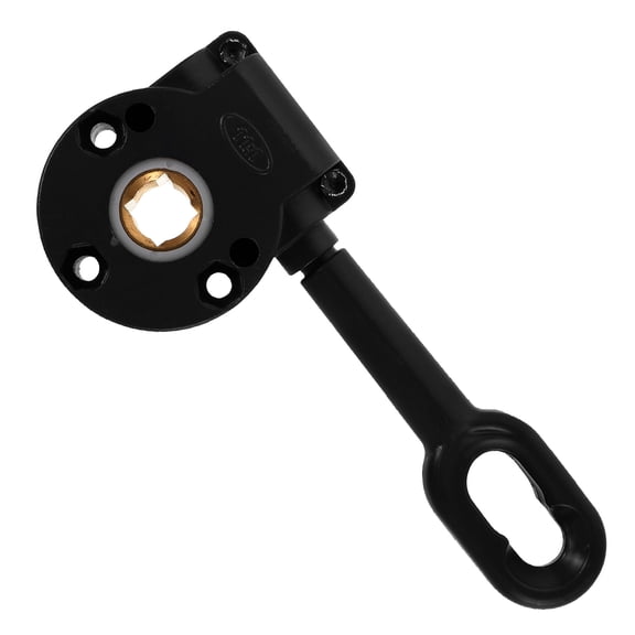 ELAYARD Weather Resistant Black Aluminum Awning Part for Patios and Balconies