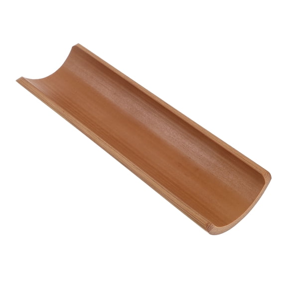 ELAYARD Bamboo Dough Roller Holder with Concave Groove for Stable Kitchen Display