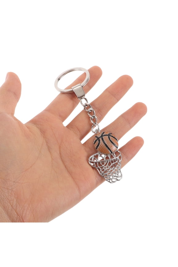 Metal Basketball Keychains for Boys, Key , Ideal Fashion Accessories and