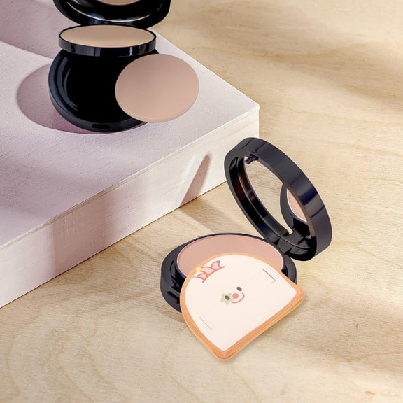 ELAYARD Replaceable Beige Cushion Sponge Makeup Puff Soft Toast Shape for Foundation Use