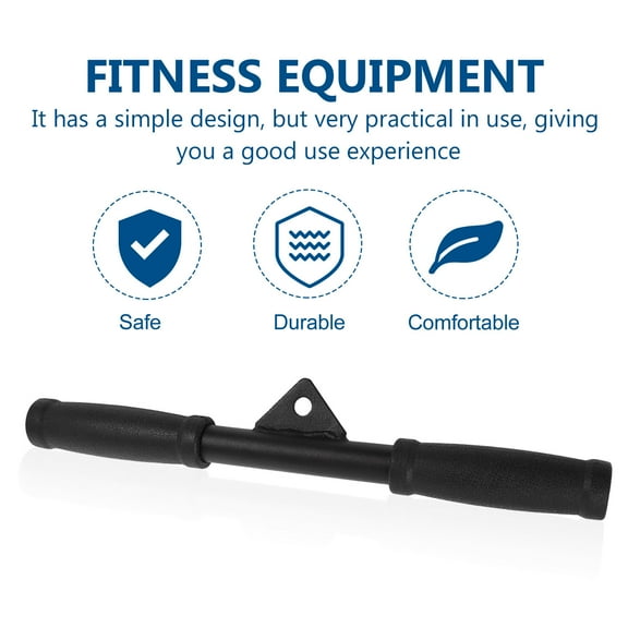 ELAYARD Black Steel Bicep Pull Integrated Fitness Tool for Home Gym and Training
