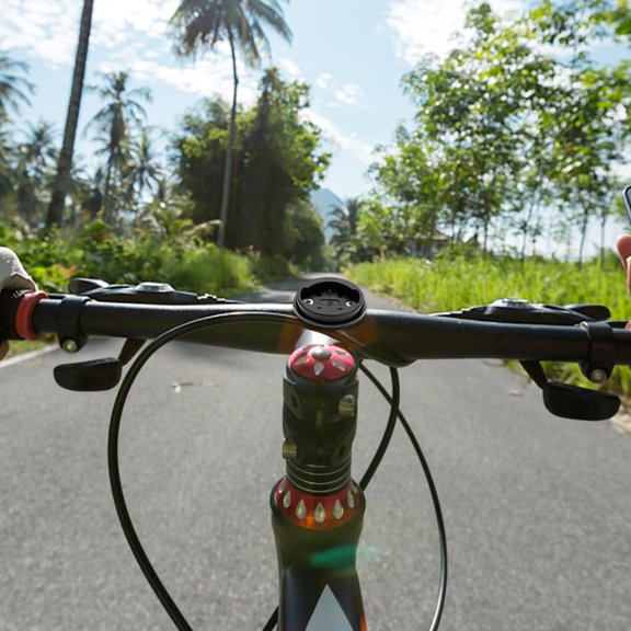 ELAYARD Bike Computer Mount Stem Bicycle Stem Headset Top Cap Black 1Pcs