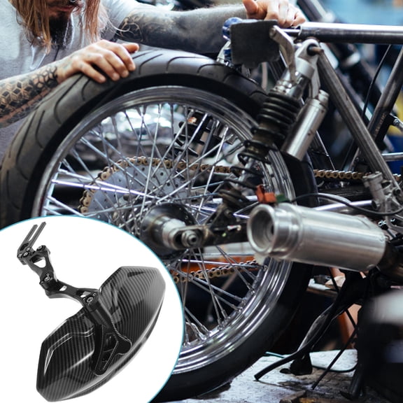 ELAYARD Aluminum Alloy Motorcycle Rear Mudguard Splash Guard Fit with Stylish Design for Enhanced