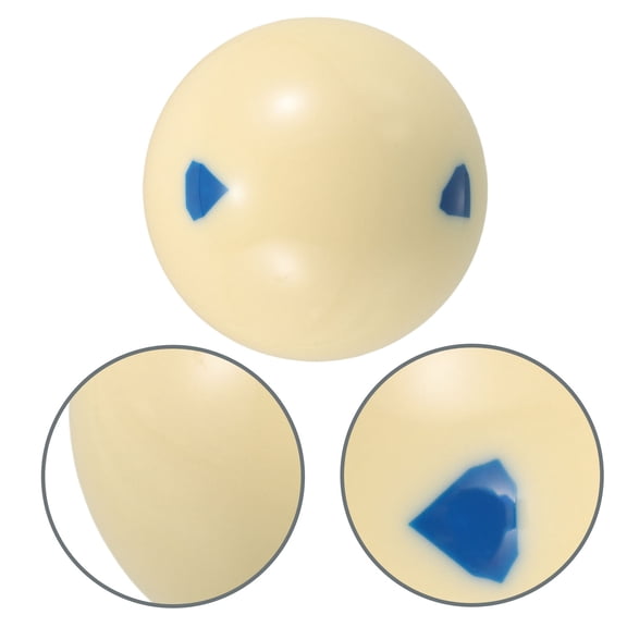 ELAYARD Resin Cue Ball for Billiard White Enhanced Accuracy Sturdy Material