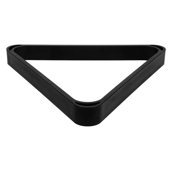 ELAYARD Billiard Triangle Rack Resin Construction Black Pool Table Balls Organizer