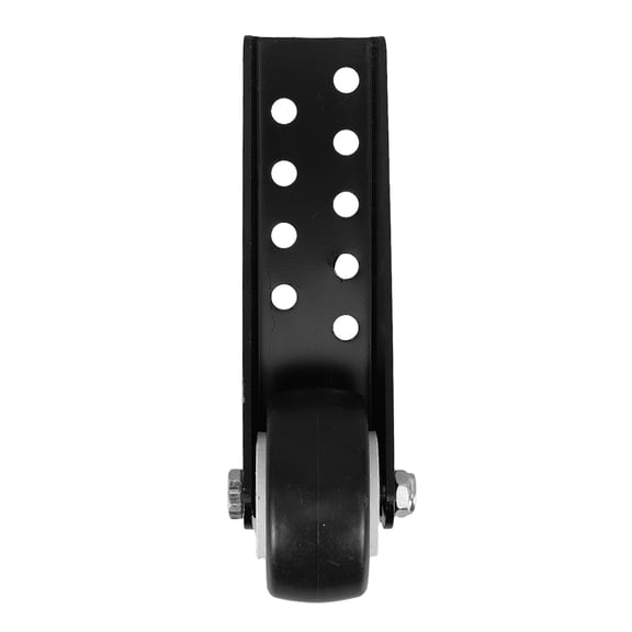 ELAYARD Black 2 Inch Gate Caster Wheel with Quiet Operation for Garden Gate and Sliding Doors
