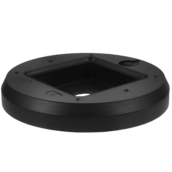 ELAYARD Sturdy Black ABS Clock Back Shell for DIY and Repair Projects