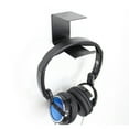 thumbnail image 1 of ELAYARD Black Acrylic Headphone Stand L Shaped Bracket Headset Holder for Desktop Storage, 1 of 6